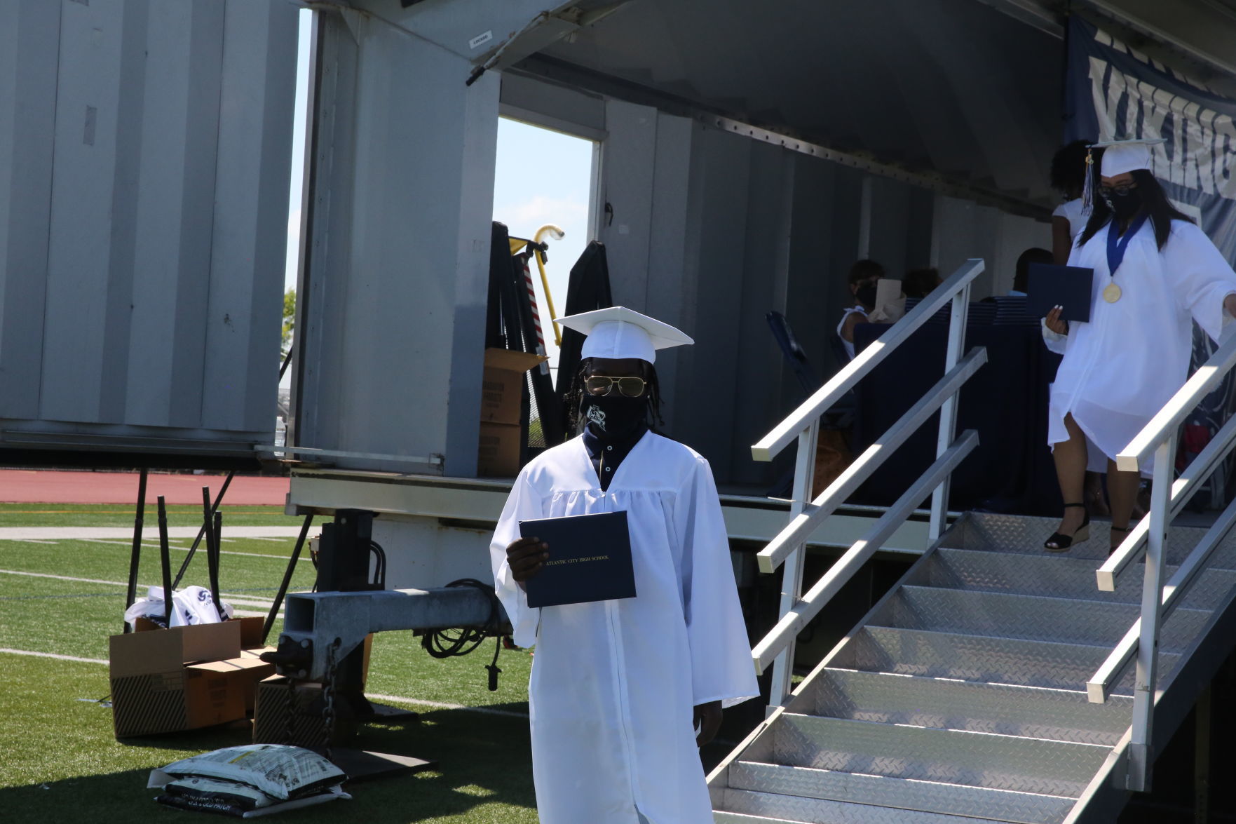 Atlantic City High School 2020 graduation. Wednesday, July 8, 2020.